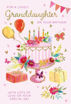 Picture of FOR A LOVELY GRANDDAUGHTER BIRTHDAY CARD